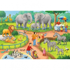 Puzzle 2w1: Dzień w Zoo (7813)