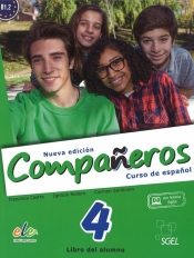 Companeros 4 Podręcznik + licencia digital - nueva edicion - Castro Francisca, Rodero Ignacio, Sardinero Carmen