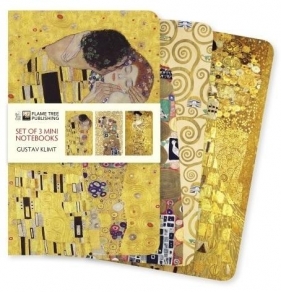 Zestaw 3 notatników Gustav Klimt Postacie