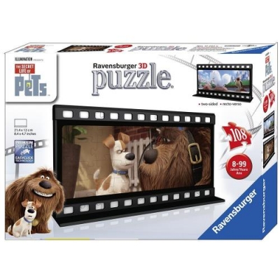 Puzzle 3D Kadr z flmu Pets 2 108
