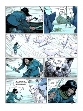 Thorgal. Saga. Szron i ogień - David Etien, Jean-Blaise Djian, Olivier Legrand