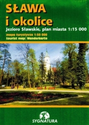 Mapa - Sława i okolice 1:15 000 - Opracowanie zbiorowe