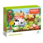 Puzzle, Wiejska przygoda - Farma Zwierzątka, 60 el.