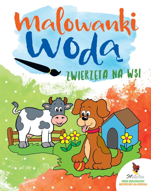 Zwierzęta na wsi Malowanki wodne