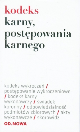 Kodeks karny postępowania karnego