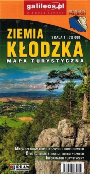 Mapa turystyczna - Ziemia Kłodzka 1:70 000 - Opracowanie zbiorowe