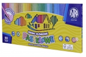 Kredki ołówkowe pastelowe Astra, 50 kolorów (450757)