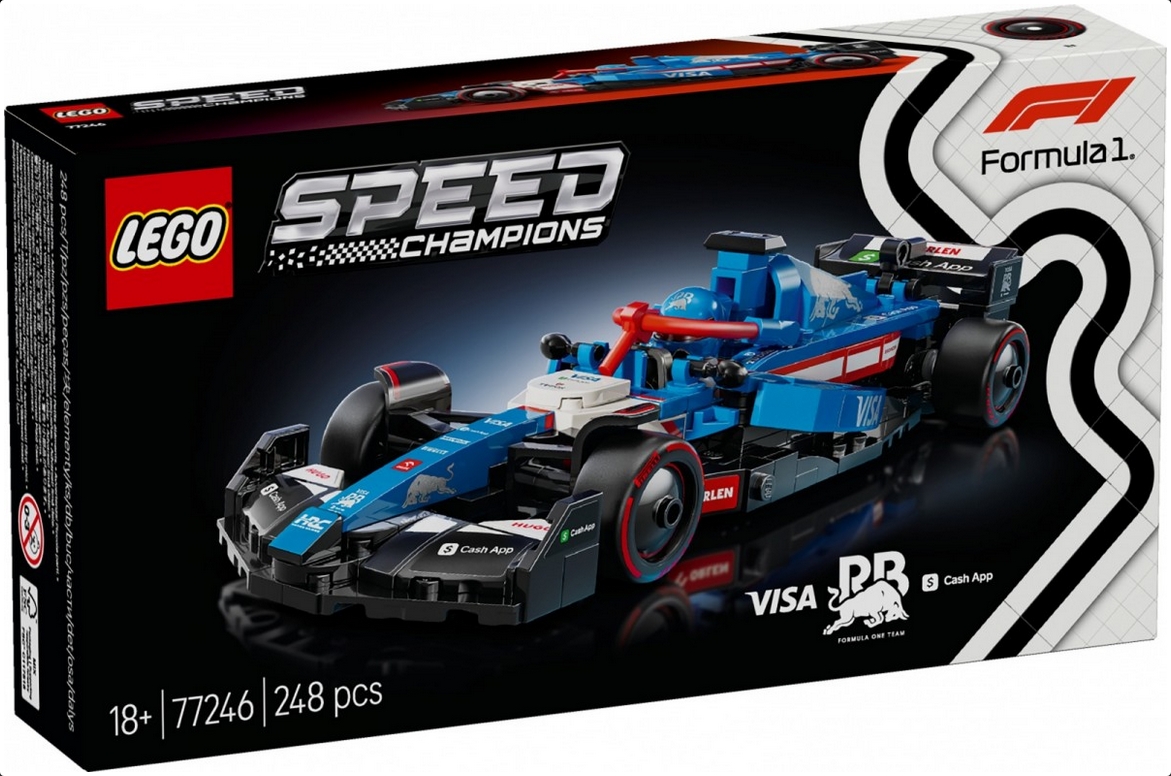 LEGO Klocki Speed Champions 77246 Bolid F1 Visa Cash App RB VCARB 01 ...