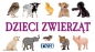 Dzieci zwierząt – rozkładanka