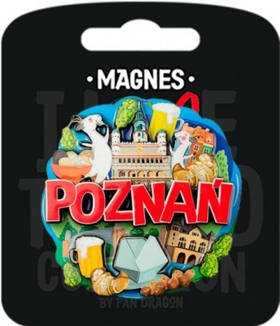 Magnes I love Poland Poznań ILP-MAG-C-POZ-03