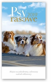 Kalendarz 2019 Reklamowy Psy rasowe RW23