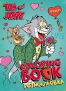 Kolorowanka z naklejkami Tom i Jerry Walentynki