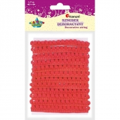Sznurek dekoracyjny 1,7m - czerwony (339362)