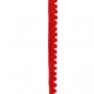 Sznurek dekoracyjny 1,7m - czerwony (339362)