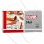 Zszywki miedziowane Novus 24/6 X 1000 (040-0206)