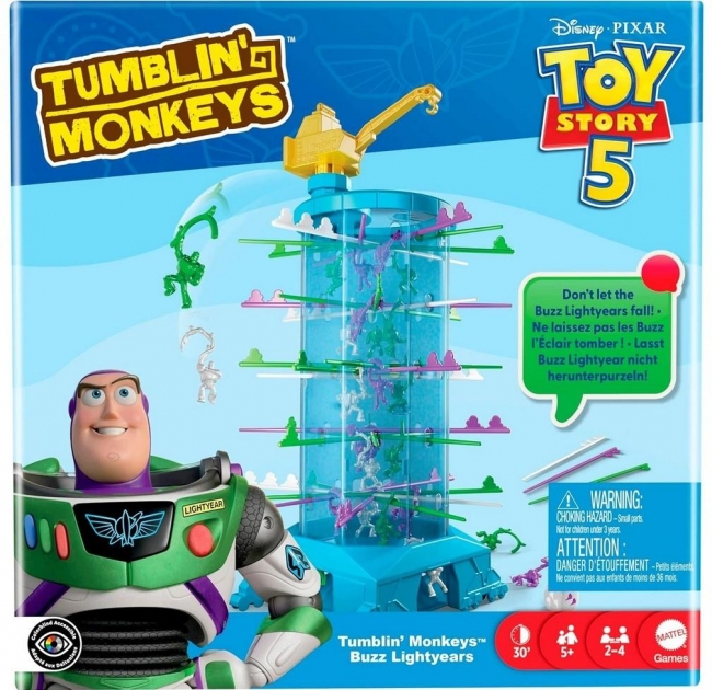 <img src='https://webimage.pl/pics/136/1/d0194735371136.jpg' style='height:440px' /> Gra zręcznościowa Spadające Małpki - Toy Story 5