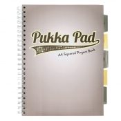 Kołozeszyt Pukka Pad Project Book A4/100k - Grey