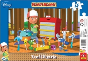 Puzzle ramkowe 15 Handy Manny (31113)