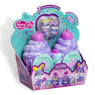 Cherry Pets Confetti Cupcakes Bunni Twins