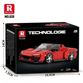 Reobrix, Klocki Samochód sportowy Coupe J50-Type, 298 elementów