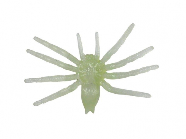 Pająk świecący 8cm 6szt