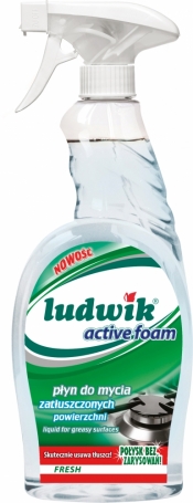 Ludwik, Płyn do mycia zatłuszczonych powierzchni fresh, 750ml