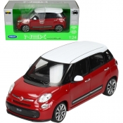 WELLY Fiat 500L 2013, czerwony (WE24038)