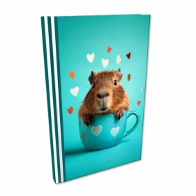 Notes A5/192 kratka Soft Touch Leniwiec