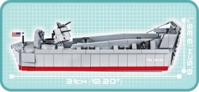 Cobi: Mała Armia WWII. LCVP - Higgins Boat - Barka desantowa (4813)