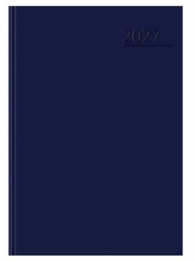 Kalendarz 2027 dzienny A5 basic granat TOP2000
