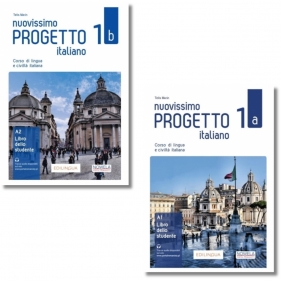 Pakiet podręczników: Nuovissimo Progetto Italiano 1 A i B. Język włoski. - Sandro Magnelli, Marin Telis