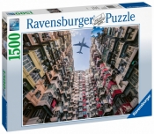 Puzzle 1500: Samolot nad Hong Kongiem (150137)