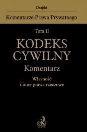Kodeks cywilny Komentarz Tom 2