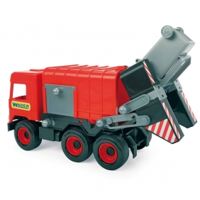 Wader, Middle Truck Śmieciarka czerwona (32113)
