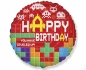 Balon foliowy 45cm Happy Birthday