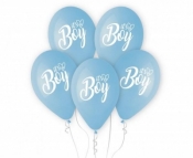 Balony premium hel It's a Boy 33cm 5szt