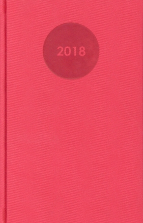 Kalendarz Agenda tygodniowy 10x16 turkusowy 2018