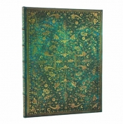 Notatnik w linie Emerald Flower Ultra