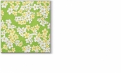 Serwetki Paw Coktail Floral Carpet (green) K - mix nadruk 150 mm x 150 mm (SDC061306)
