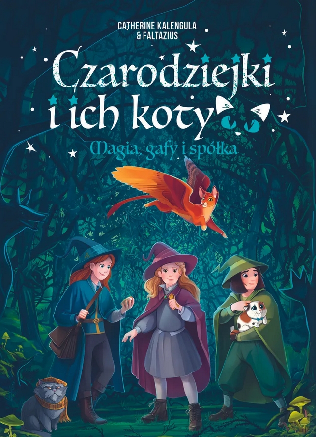 <img src='https://webimage.pl/pics/137/4/d9788383854052-3.png' style='height:440px' /> Czarodziejki i ich koty. Magia, gafy i spółka