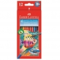 Kredki akwarelowe Faber-Castell z pędzelkiem, 12 kolorów (114413)