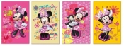 Notes A6 Minnie 30 kartek z poddrukiem 12 sztuk mix