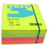 Index fluo 20x50mmx 4 Tres
