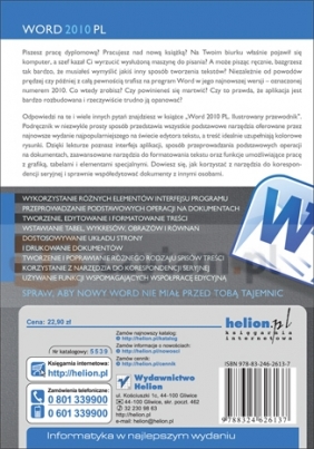 Word 2010 PL. Ilustrowany przewodnik - Łukasz Suma
