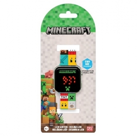 Zegarek LED Minecraft