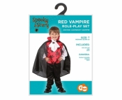 Zestaw dla dzieci Czerwony Wampir rozm. 92/104cm
