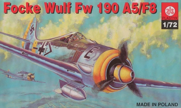 PLASTYK Focker Wulf 190 A5F8 (S-013) 