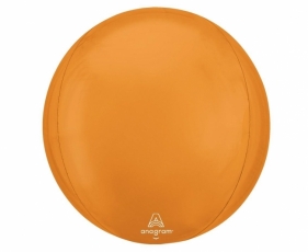 Balon foliowy kula pomarańczowa Vibrant 38x40cm