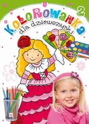 Kolorowanka dla dziewczynki zeszyt 2 - Anna Podgórska