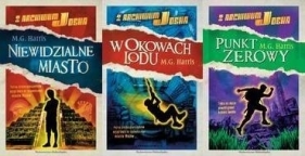 Pakiet. Z archiwum Josha. Niewidzialne miasto 1 + W okowach lodu 2 + Punkt zerowy 3 - M.G. Harris